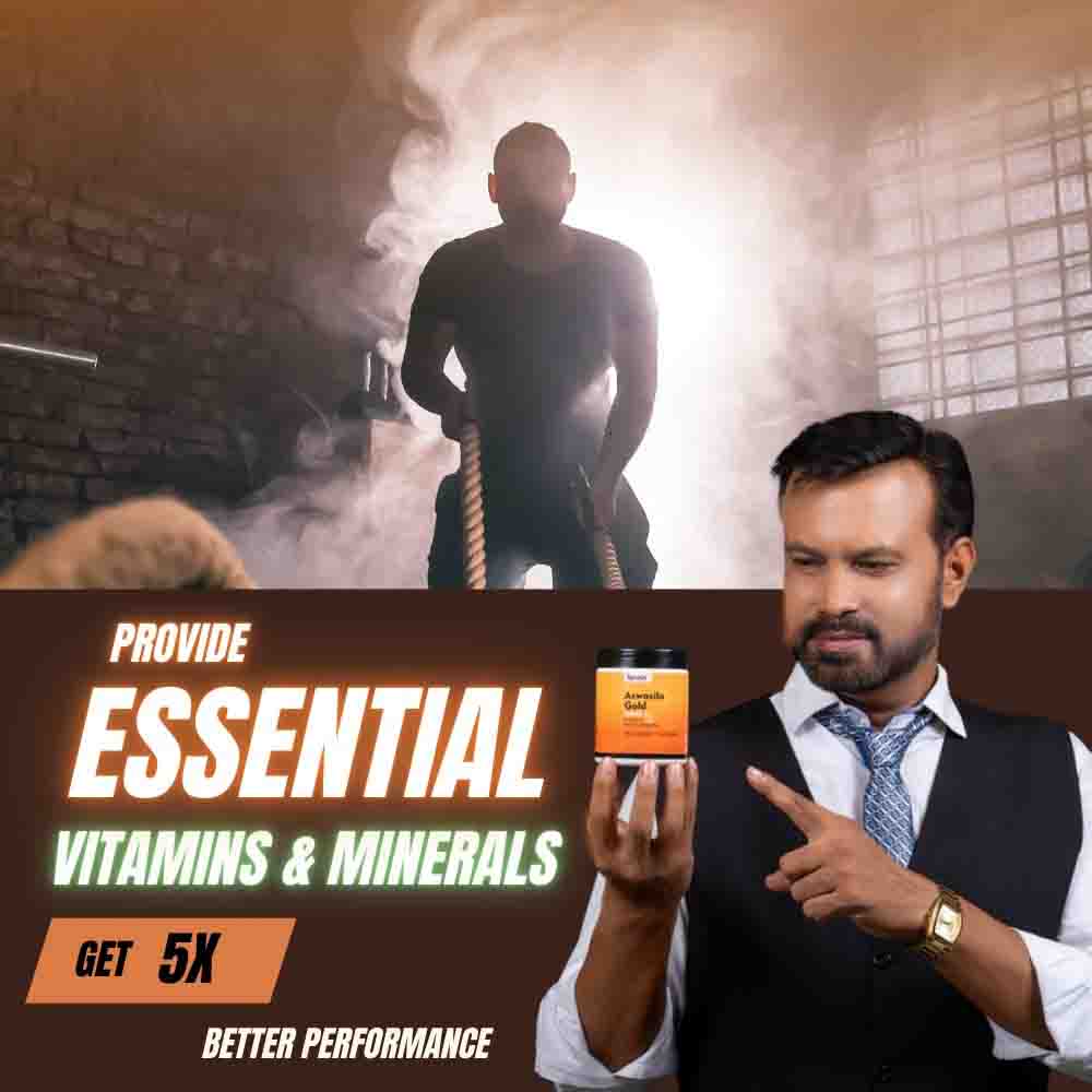 Aswasila Gold – Ayurvedic Multivitamin for Energy, Digestion & Muscle Health | Benefits of Gold, Shilajit & Ashwagandha - Image 8