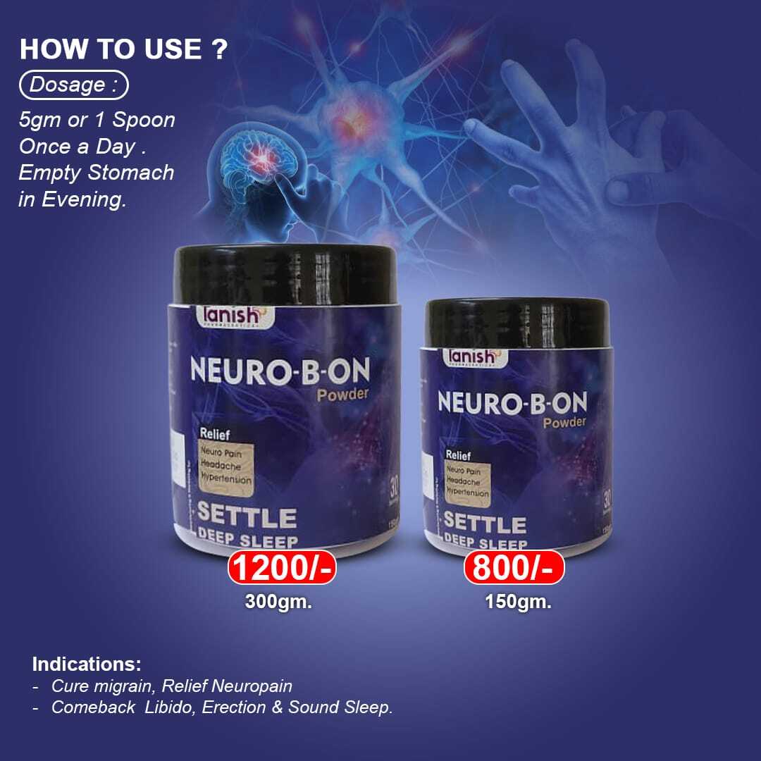 Neuro-B-On – Ayurvedic Formula for Nerve Pain, Sleep & Vitality Support - Image 3