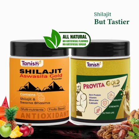 Aswasila Gold + Provita Gold – Daily Nutrition, Energy & Strength Combo